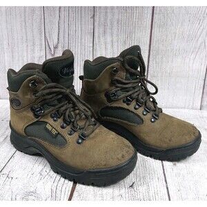 Vasque Skywalk 7151 WOMEN Size 5 Hiking Boots Gore-Tex Brown Nubuck Vintage 90s